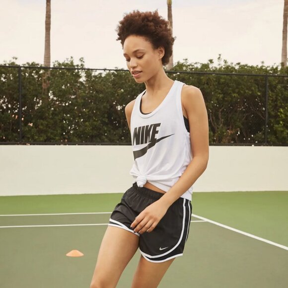Nike Essential Logo Racerback Tank Top - Picture 7 of 7